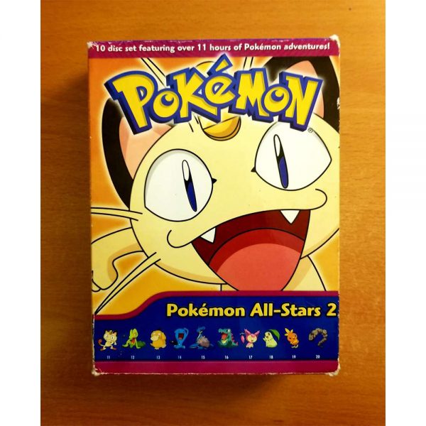 Pokemon All-Stars part2 10 DVDs