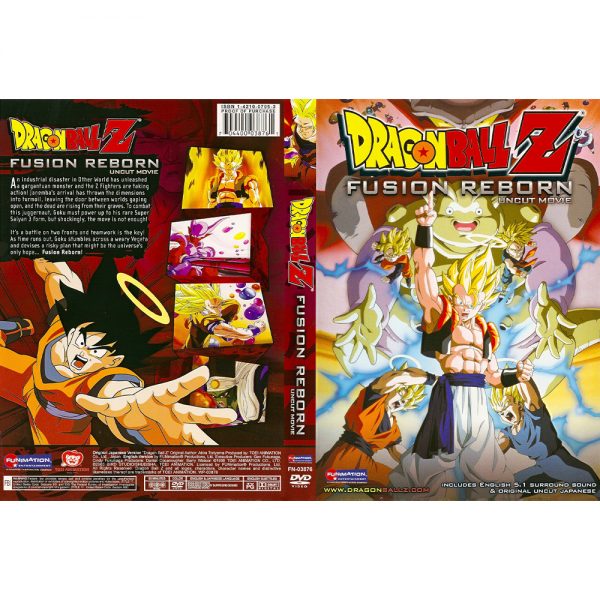 Dragon Ball Z: Fusion Reborn Movie Uncut New Anime DVD Funimation Release