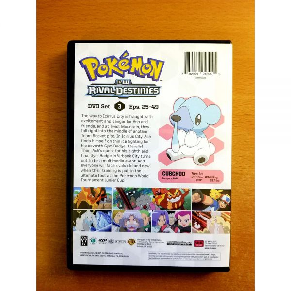 Pokemon: Black & White Rival Destinies Set 3 (DVD)