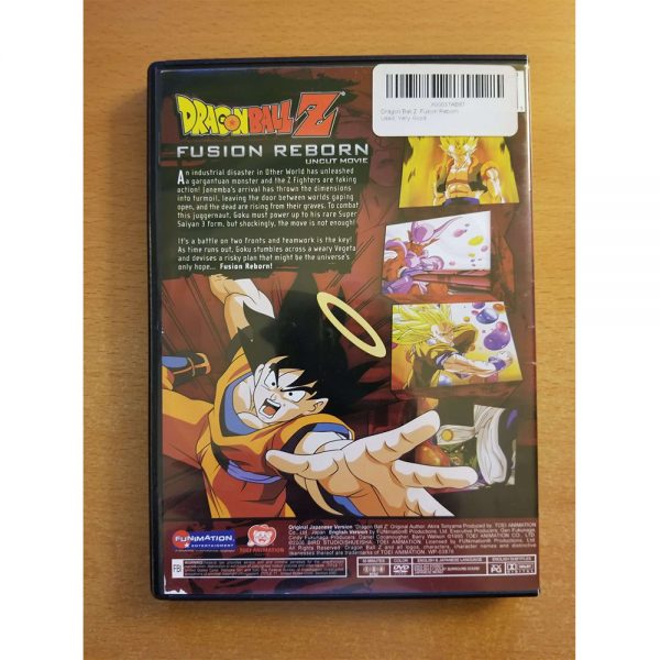 Dragon Ball Z: Fusion Reborn Movie Uncut New Anime DVD Funimation Release