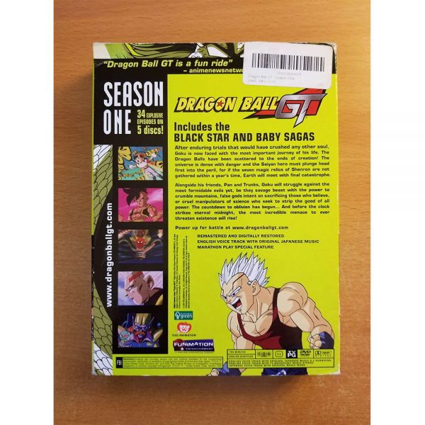Dragon Ball GT: Season 1 (5 DVDs) With Booklet